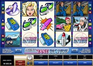agent jane blonde slot review