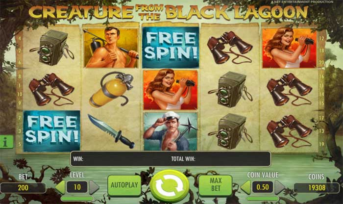 creature from the black lagoon slot review