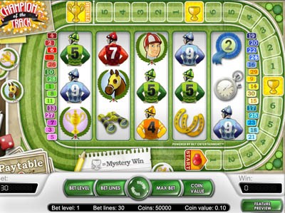 champion of the track netent slot review