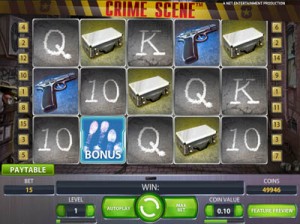 crime scene online slot