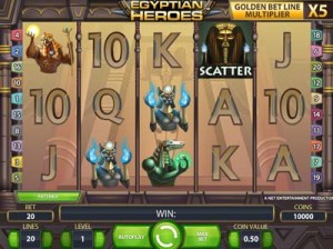 egyptian heroes slot review