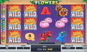flowers slot big win