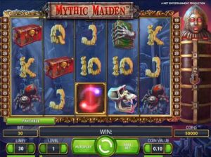 mythic maiden online slots review