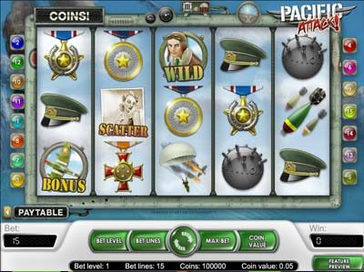 pacific attack slot review