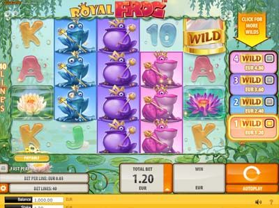 royal frog quickspin online slot review