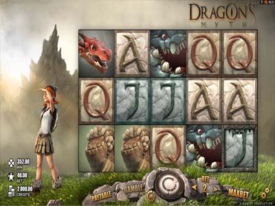 dragons myth rabcat slot machine review