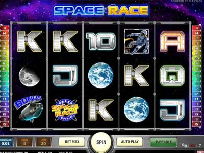 space race slot machine