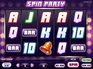 spin party online slot machine