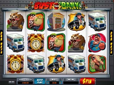 bust the bank slot review