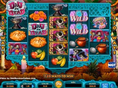 day of the dead igt online slot machine
