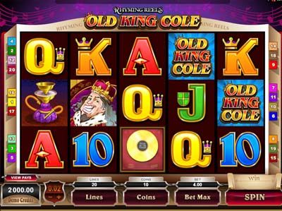 old king cole microgaming slot