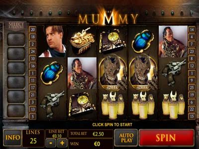 the mummy playtech slot