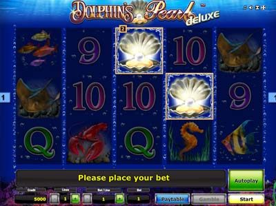 dolphins pearl deluxe online slot by novomatic