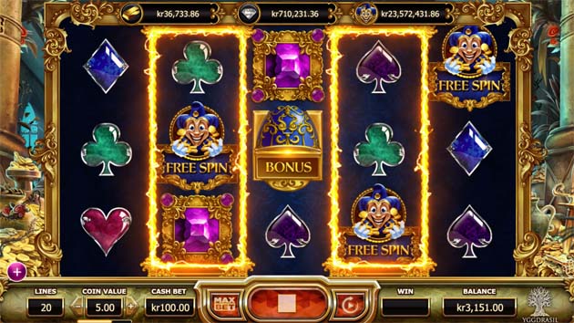 empire fortune slot free spins bonus