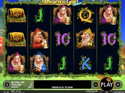 dwarven gold deluxe slot review