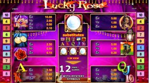 lucky rose slot bonus