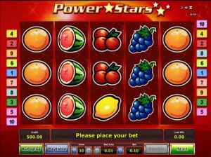 power stars slot review
