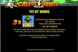 call of fruity online slot
