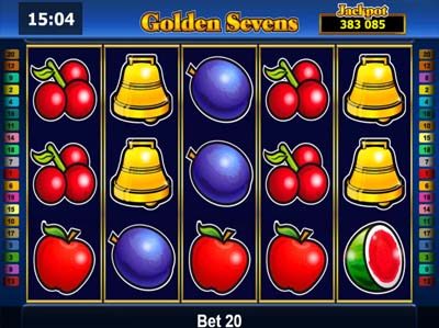 golden sevens online slot from novomatic