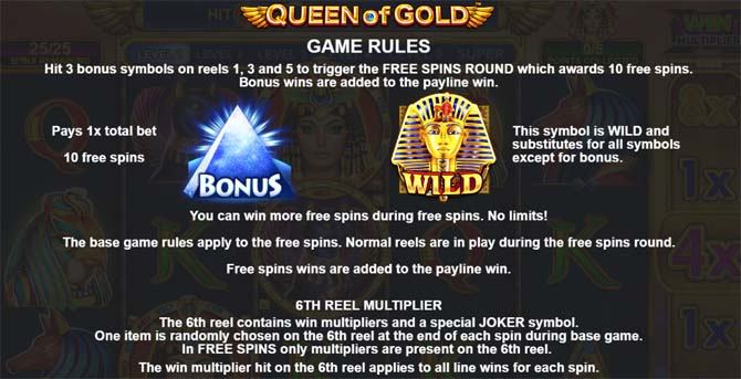 queen of gold slot