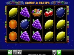 candy and fruits online slot review