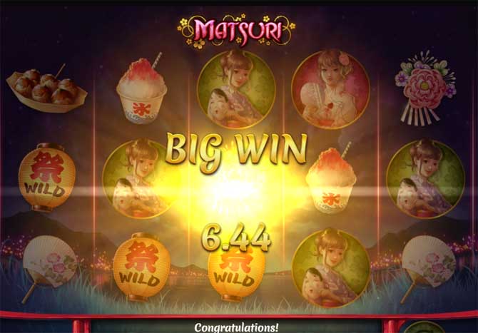 matsuri play n go slot machine