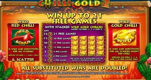 chilli gold 2 slot bonus features