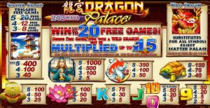 dragon palace online slot paytable