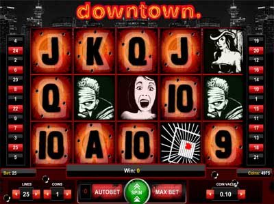 downtown online slot by 1x2gaming