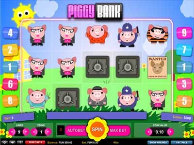 piggy bank online slot by 1x2gaming