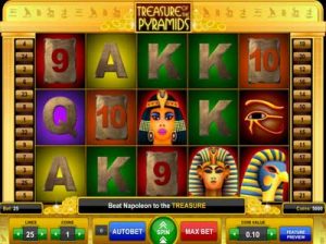 treasure of the pyramids online slot review
