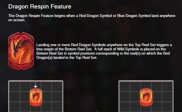 dragon respin feature