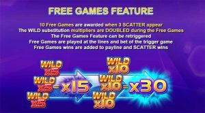 wild play super bet free games feature
