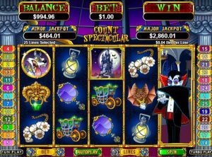count spectacular slot review