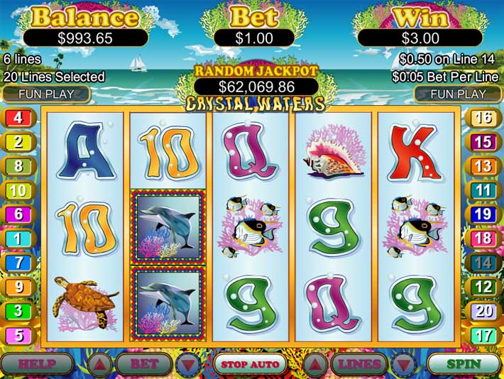 crystal waters slot review