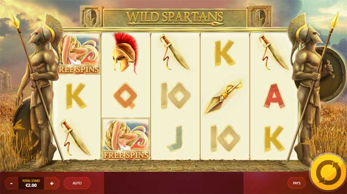 wild spartans slot review