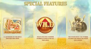 wild spartans special features