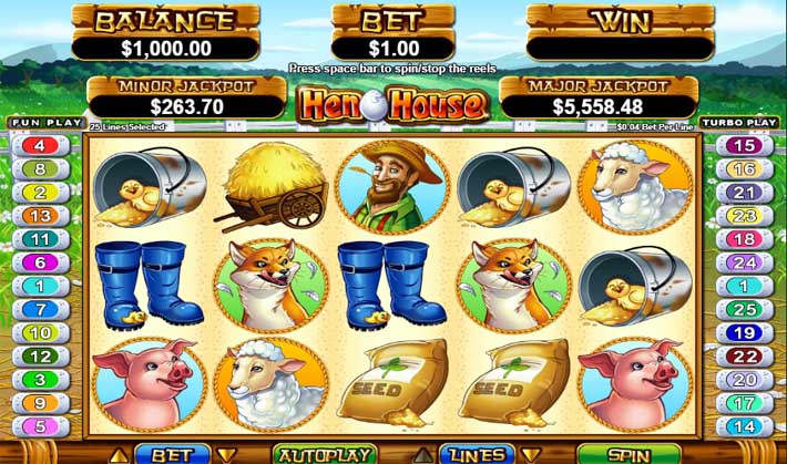hen house slot review