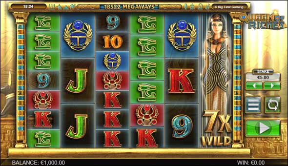 queen of riches megaways slots